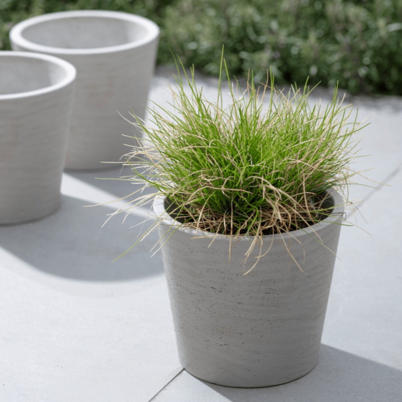 Stratton Pot – Stone|12cm|Neutral