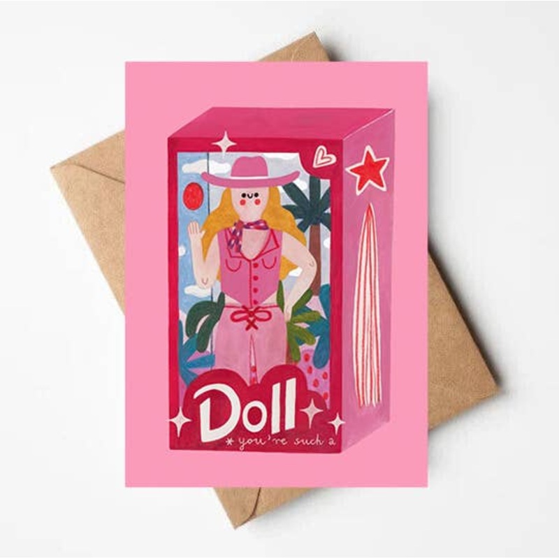 Barbie Greetings Card