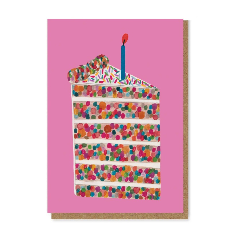 Piece of Cake Greetings Card