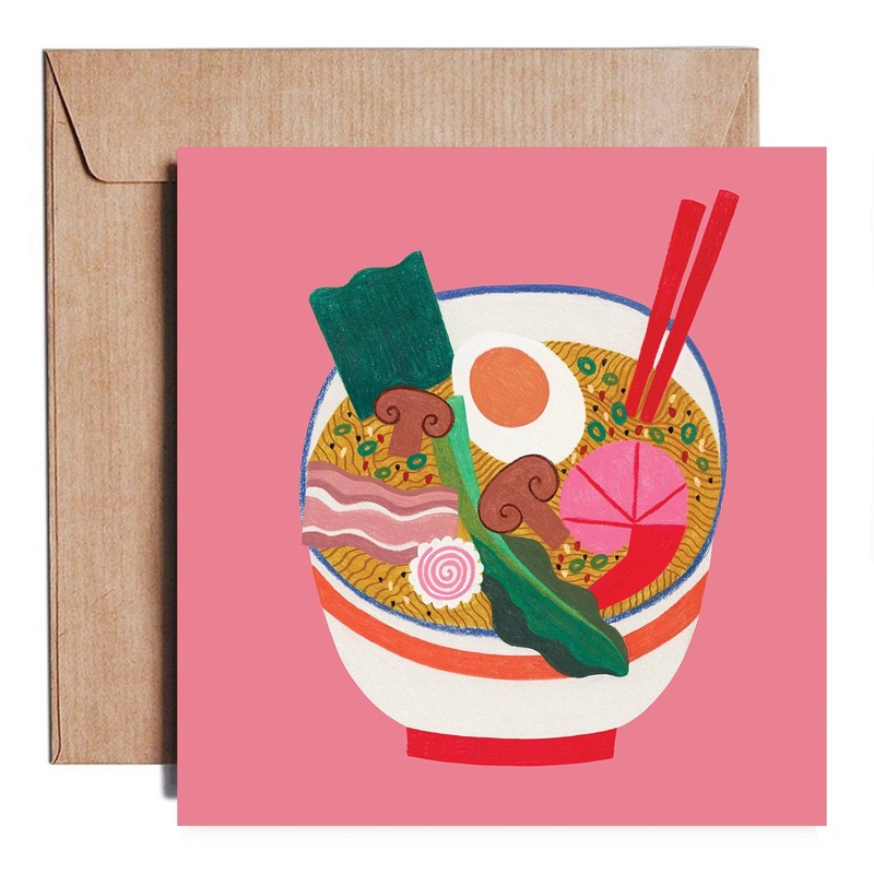 Ramen Greetings Card