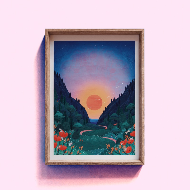 Rewilding Giclee Art Print|A4|A3