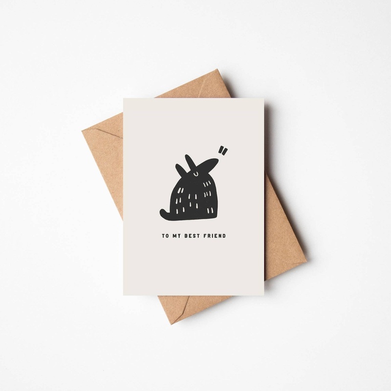 ‘To My Best Friend’ Friendship Greetings Card