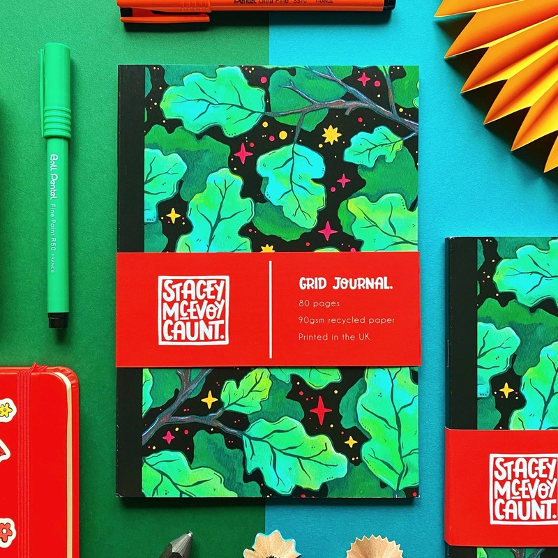 Oak Leaves Notebook