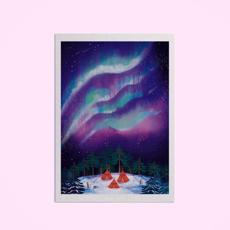 Sapmi Forest Giclee Art Print|A3