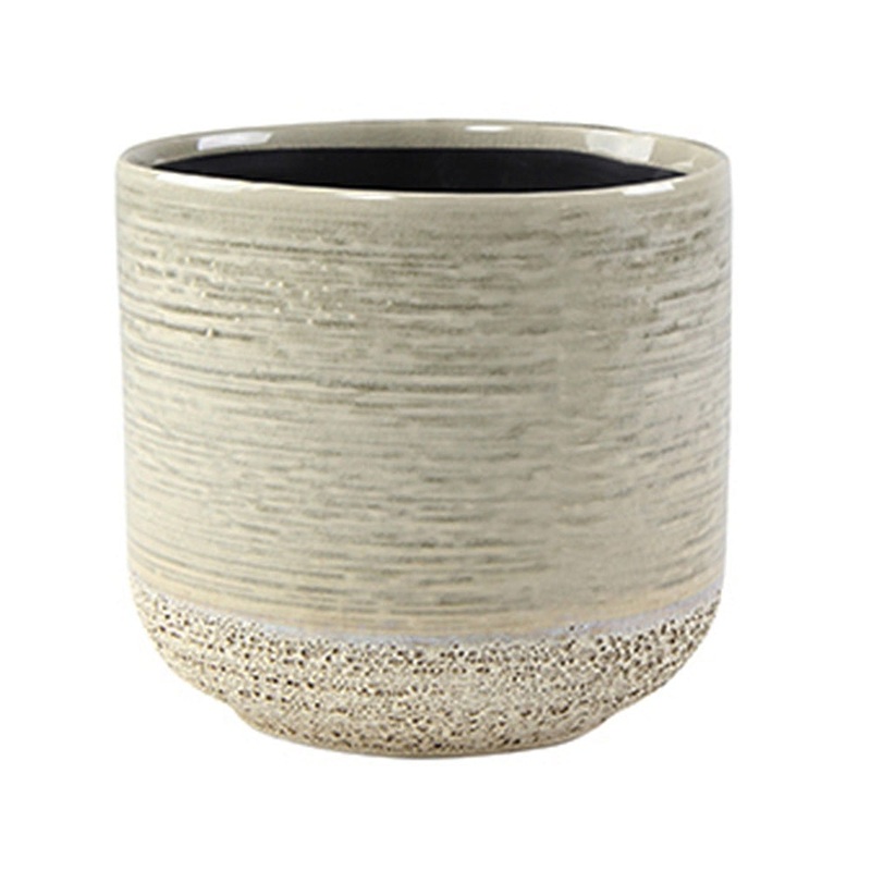 Vasto Planter in Ivory|7cm|14cm|Blue|Ceramic