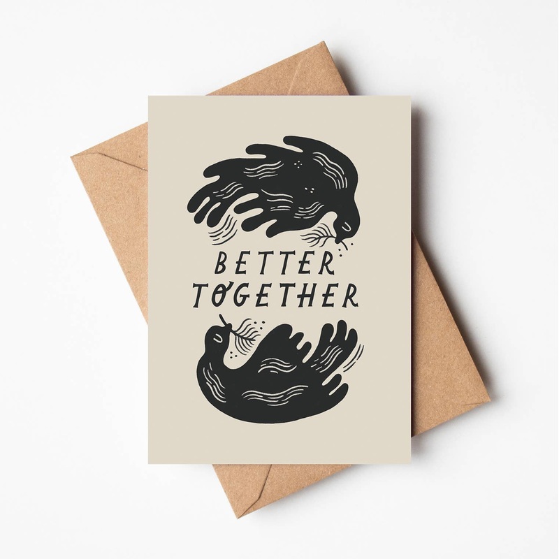‘Better Together’ Greetings Card