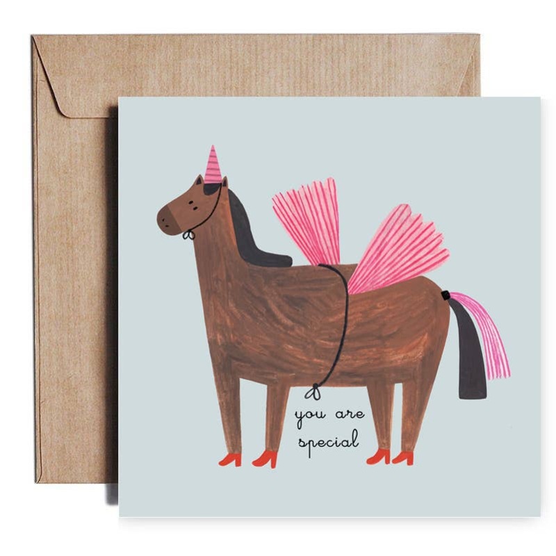 Unicorn Greetings Card