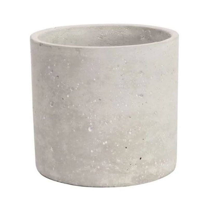 Cement Round Planter|11cm|Grey