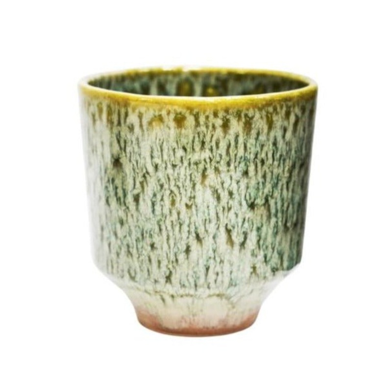 Sage Green Earthenware Reactive Glaze Orchid Planter