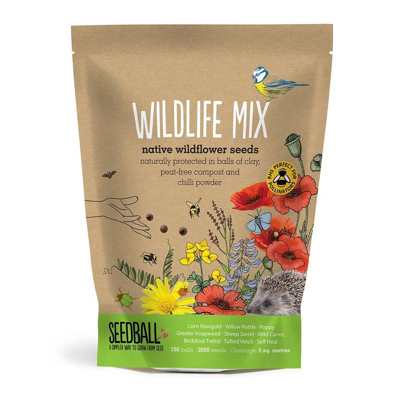 Wildlife Mix – Wildflower Seedball Grab Bags
