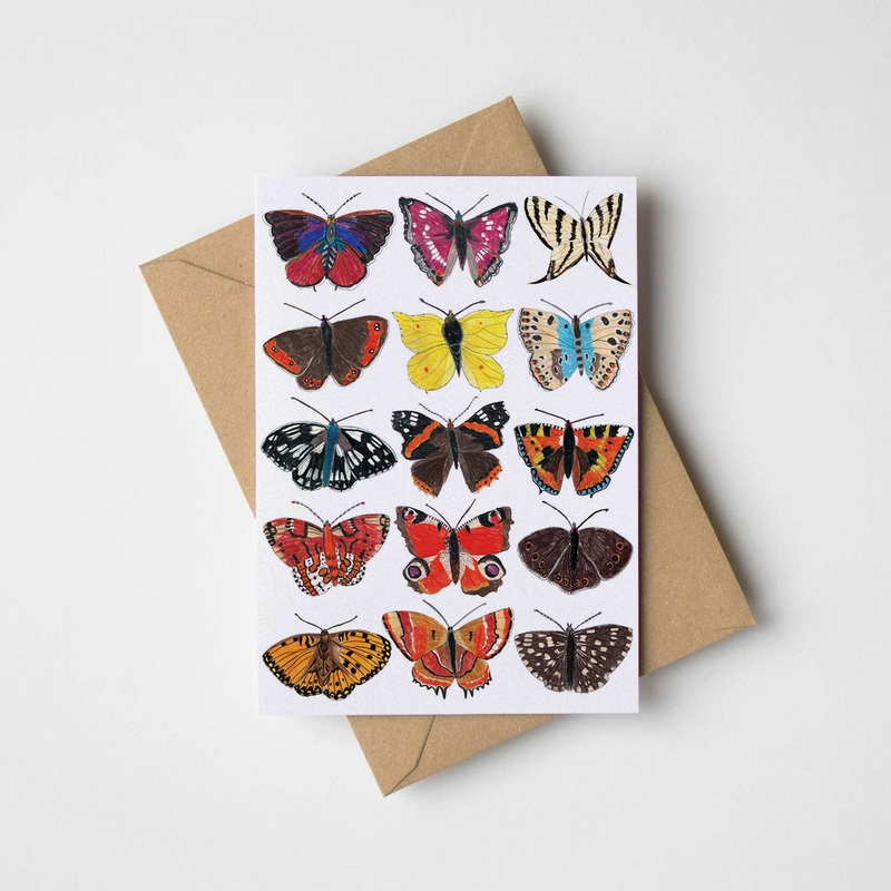 Butterflies Greetings Card