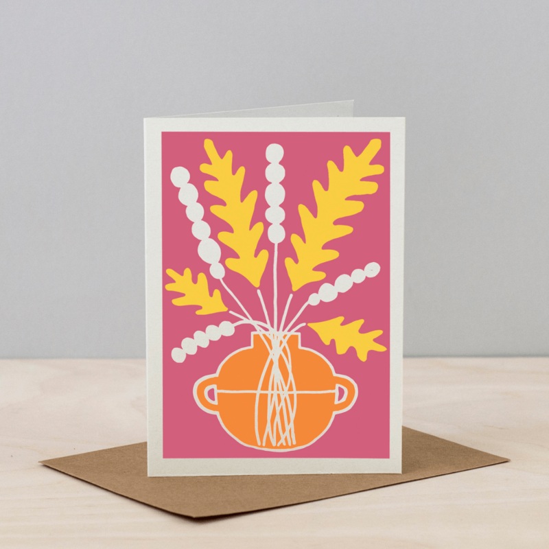 Leaf Greetings Card