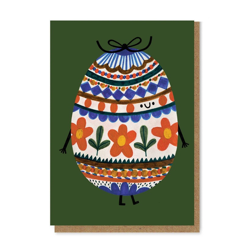 EASTER EGG Greetings Card