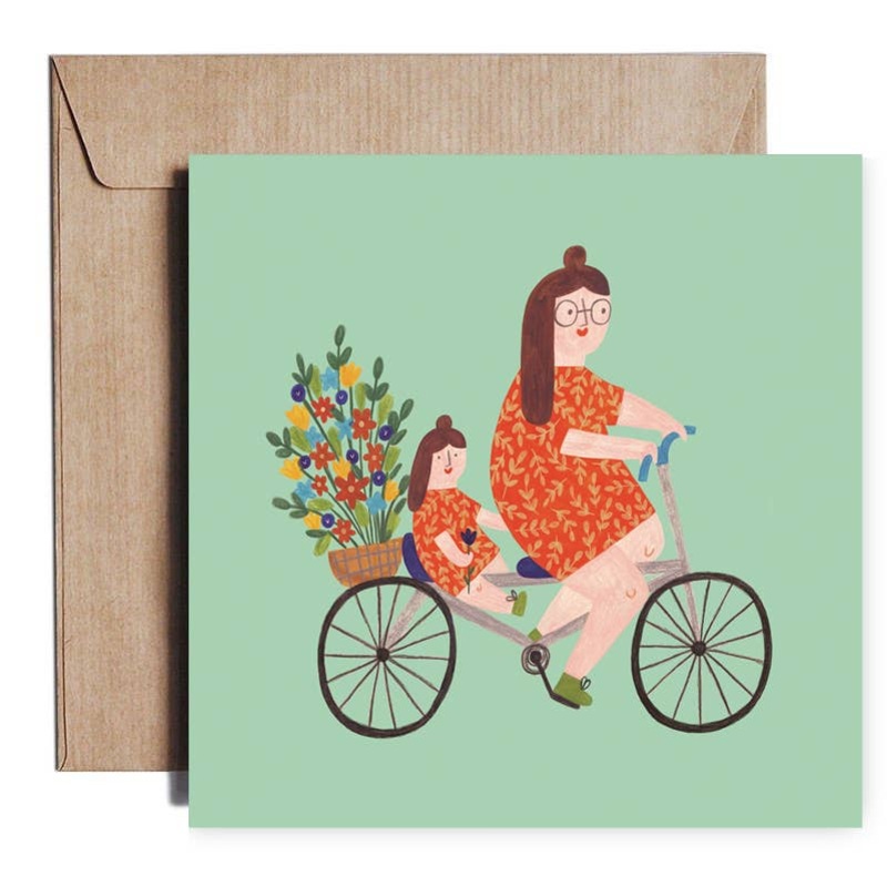 MOMMY Greetings Card