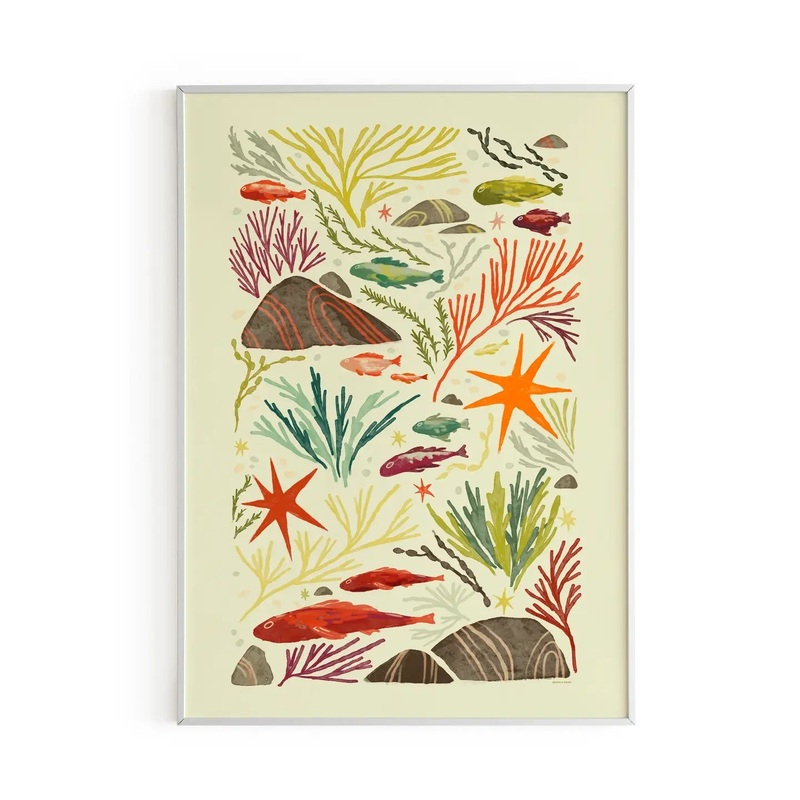 Ocean Floor Print