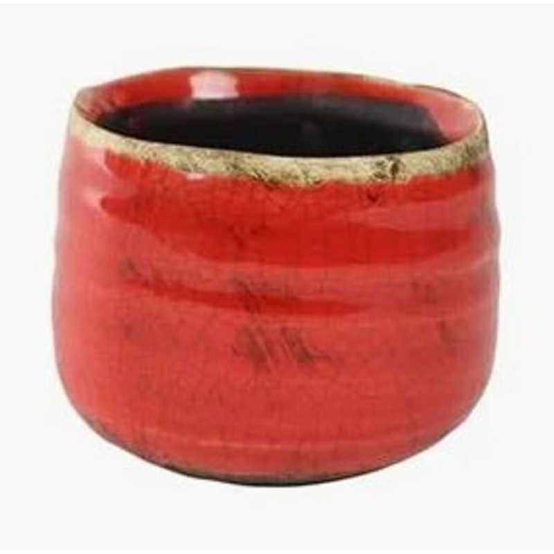 Red Como Pot|6cm|12cm|17cm|Red