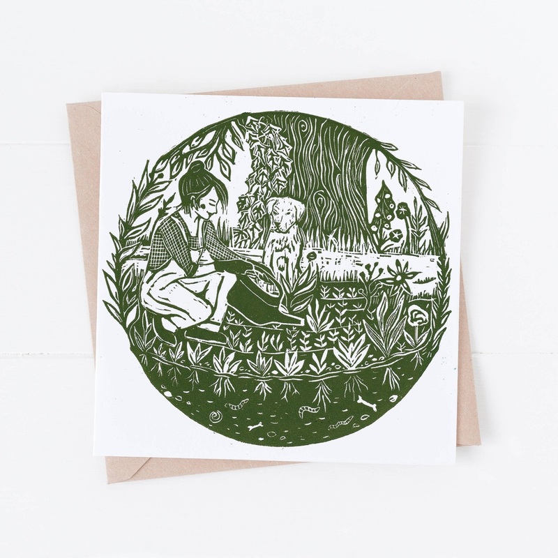 The Gardeners Greetings Card