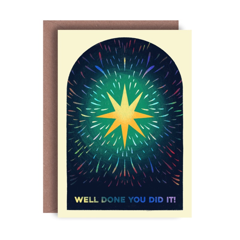Well Done! Greetings Card