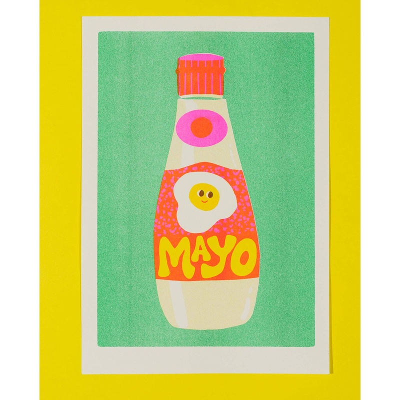 Mayo Risograph A4 Print|A4