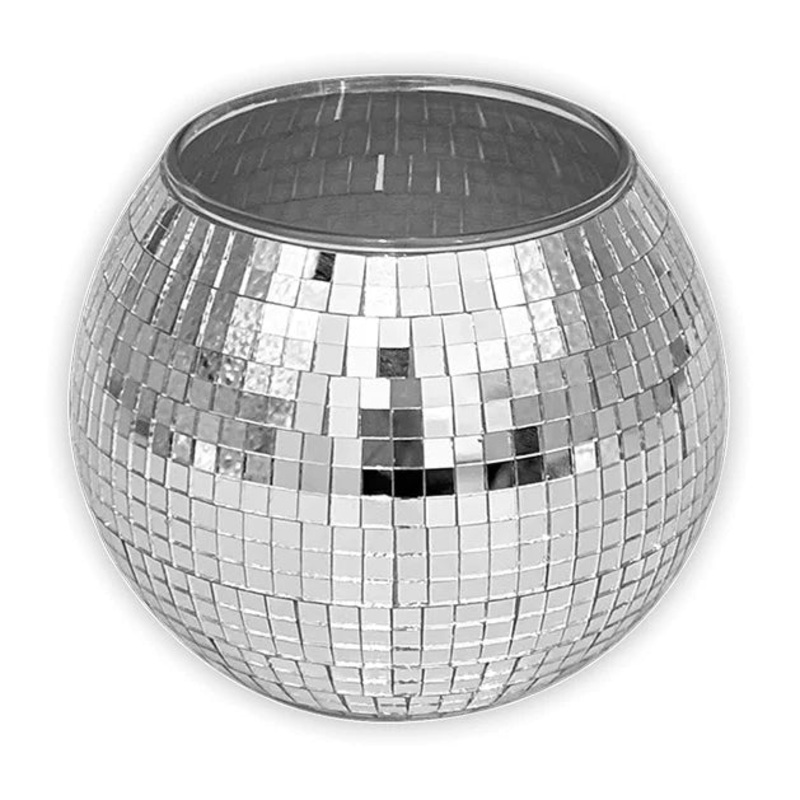 Small Mirror Ball Planter Hire  Fits 10cm Plants
