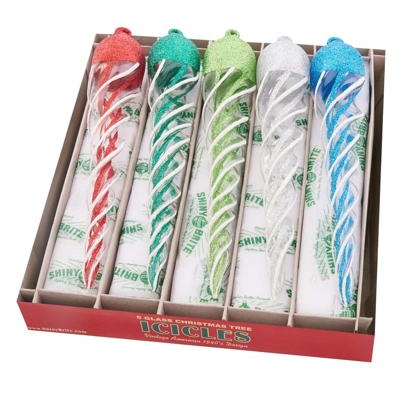 Splendor 5 8.5 Glass Icicles