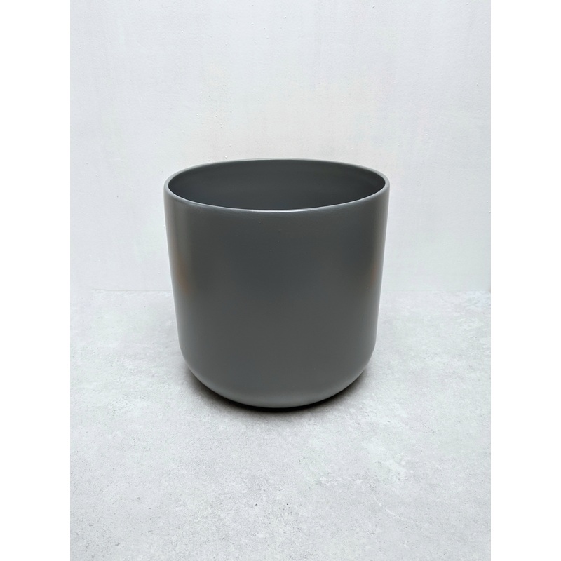 Ceramic Pot – Charcoal – 24cm