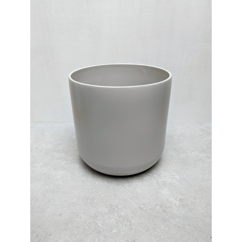 Ceramic Pot – Grey – 24cm