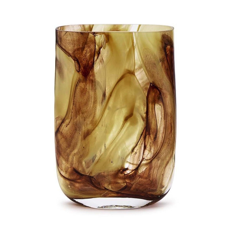 Natural Swirl Blown Vase – Large
