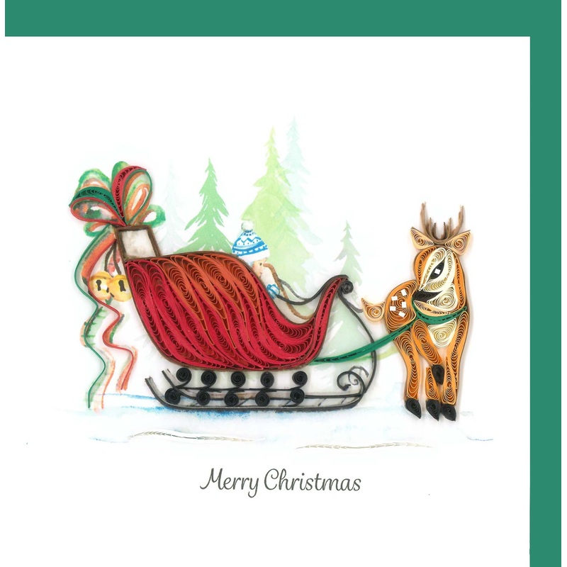 Christmas Sleigh Blank