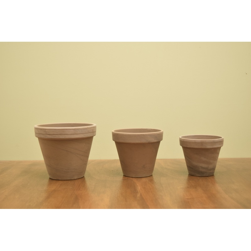 Basalt Clay Pot|10cm pot|12cm pot|14cm pot|16cm pot|18cm pot
