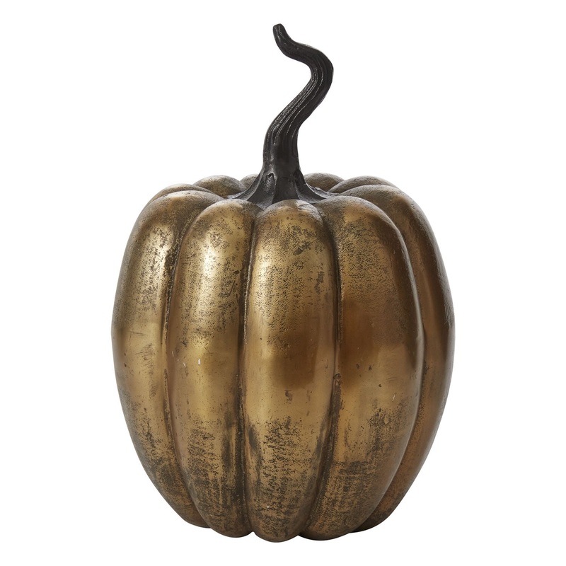 Bronze Metal Pumpkin – 13