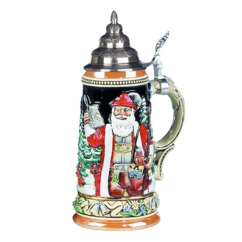 Bavarian Santa Stein – 3/4 Liter