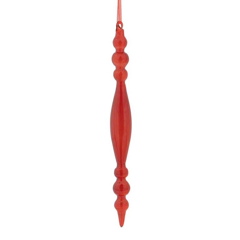Ruby Red Finial