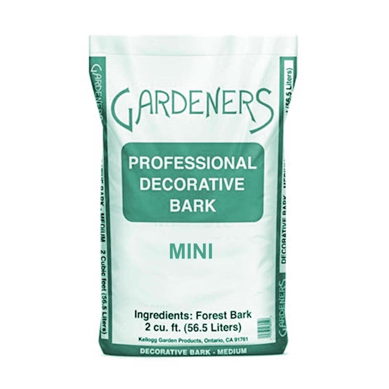 Gardeners Decorative Bark – Mini – 2cf