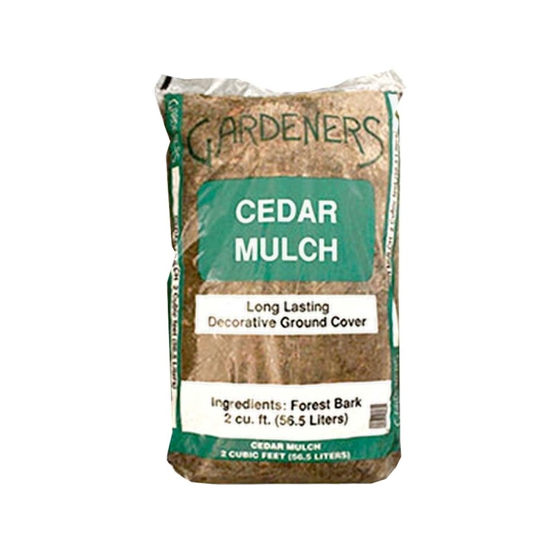 Shredded Cedar Mulch – 2 CuFt