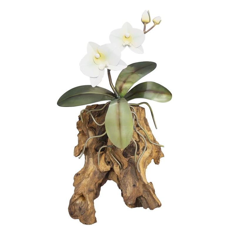 White Metal Orchid – Small