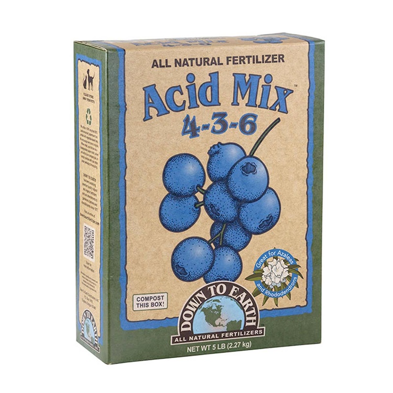Down To Earth Organic Acid Mix Fertilizer – 5lbs