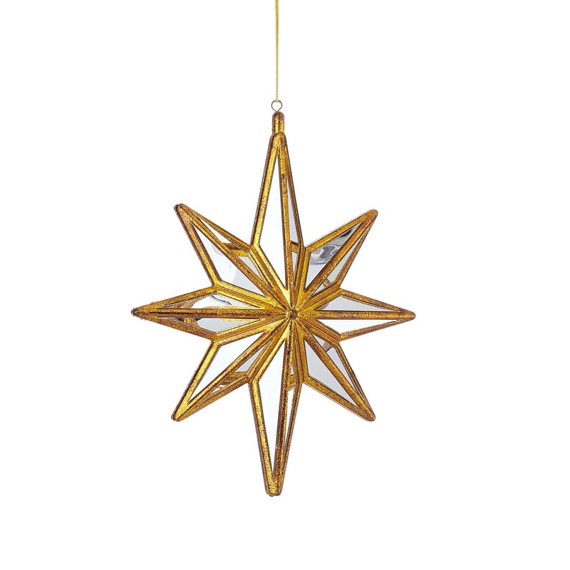 Mirrored Star Ornament – 11 Tall