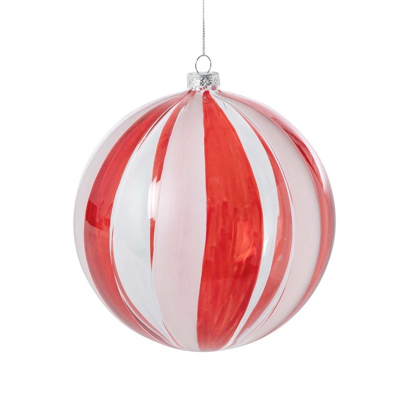 Peppermint Stripe Ornament, 7