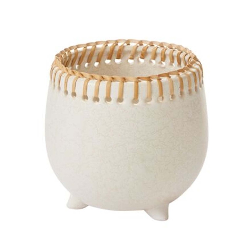 White Foot Almeria Pot – 8