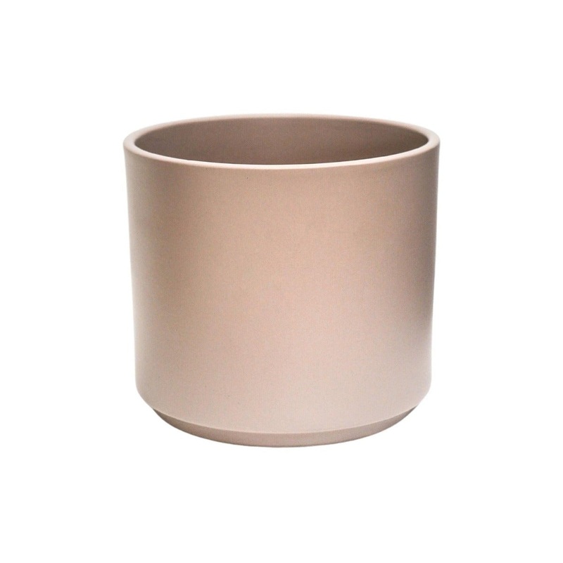 Prague Taupe Plant Pot|13cm|Taupe
