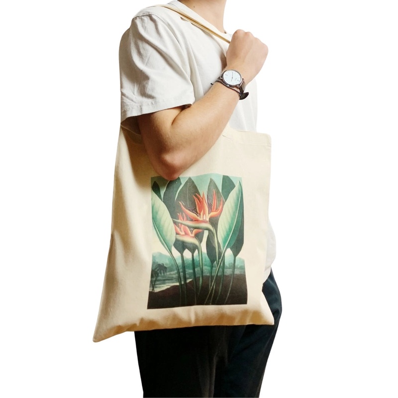 Streltzia Bird of Paradise Tote Bag