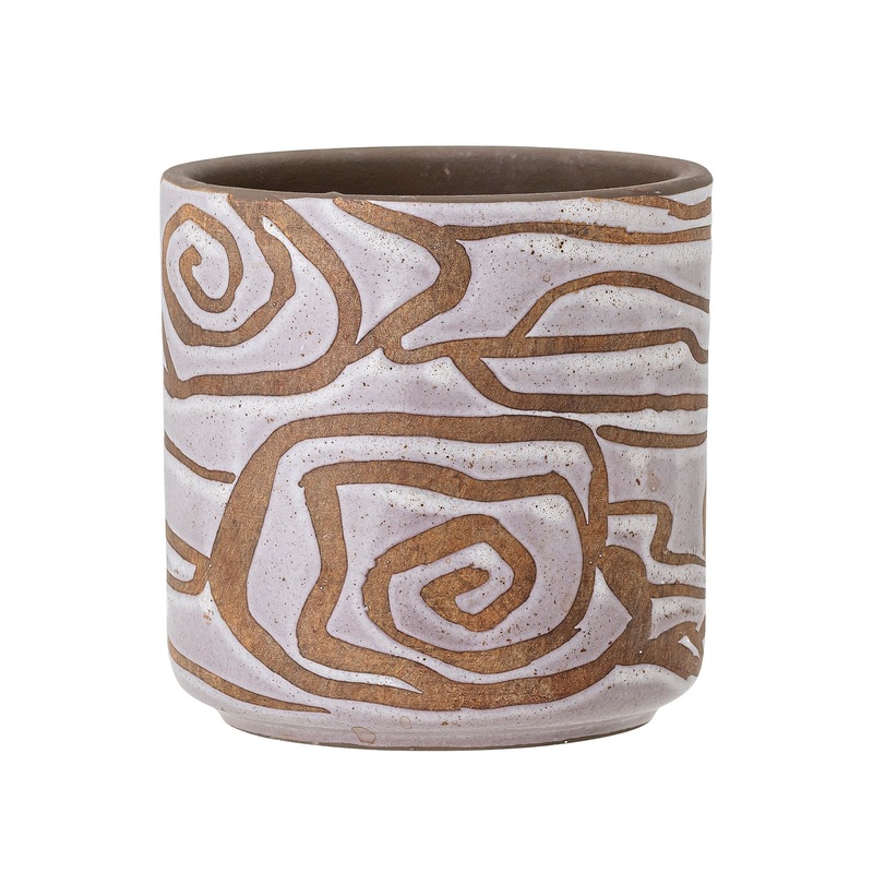 Lija Deco White/Terracotta Pot