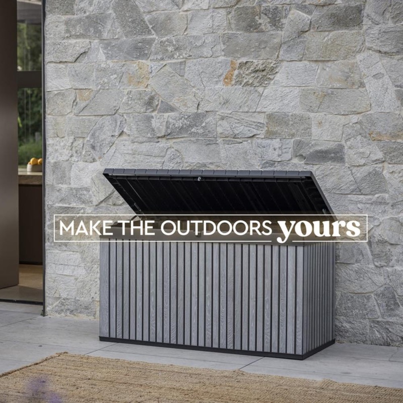 Venetian Grey 150G Storage Box 570L