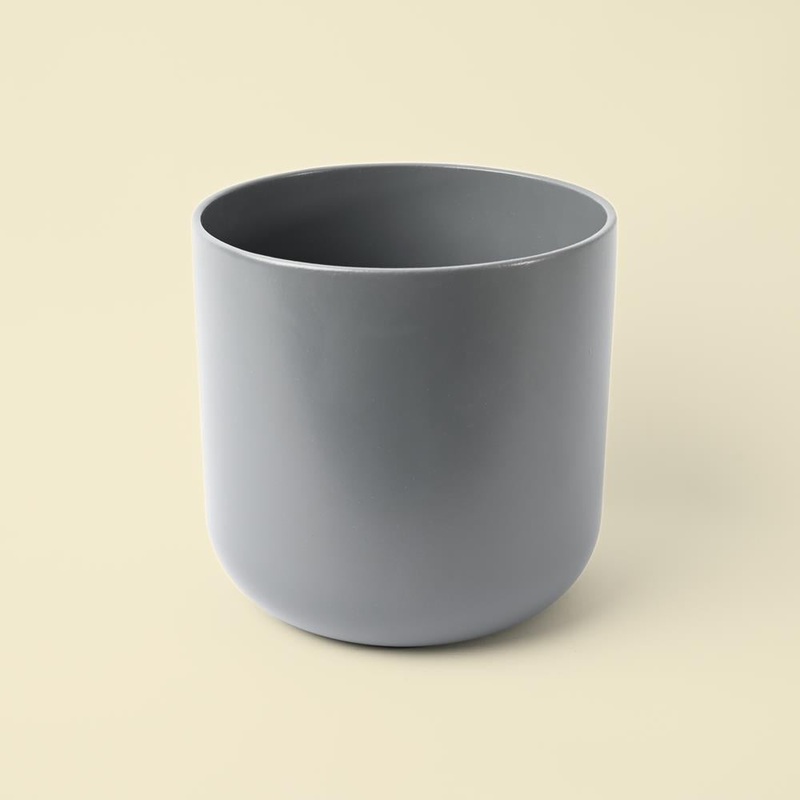Lisbon Planter Charcoal – 15cm