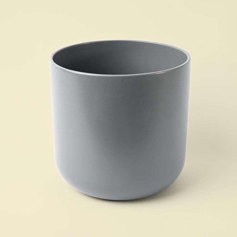 Lisbon Planter Charcoal – 18.5cm
