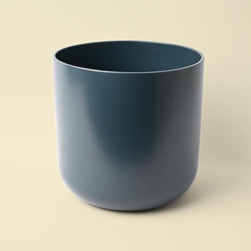 LISBON PLANTER NAVY H15CM D15CM