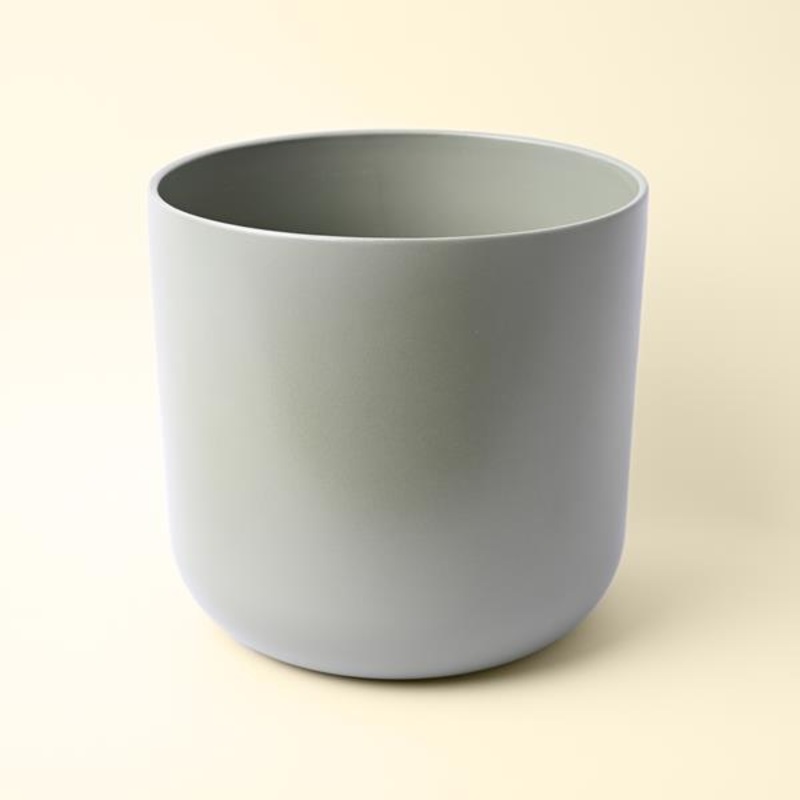 LISBON PLANTER SAGE H15CM D15CM