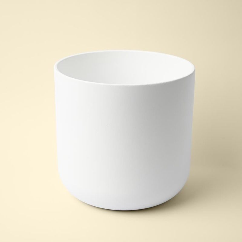 Lisbon Planter White – 18.5Cm