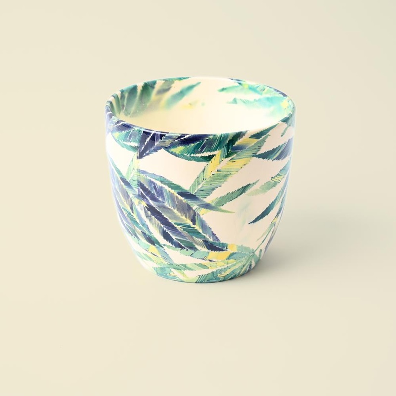 Monza Botanical Fern Planter – 15.5cm